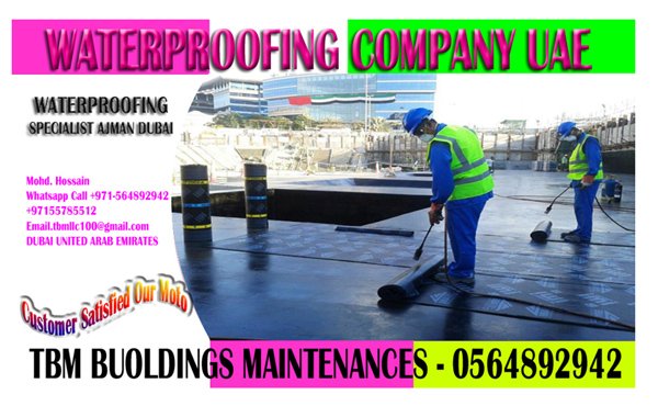 Waterproofing Contractor Ajman Sharjah Dubai
