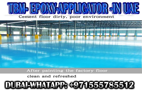 Factory Epoxy Flooring work Company in Ajman Dubai