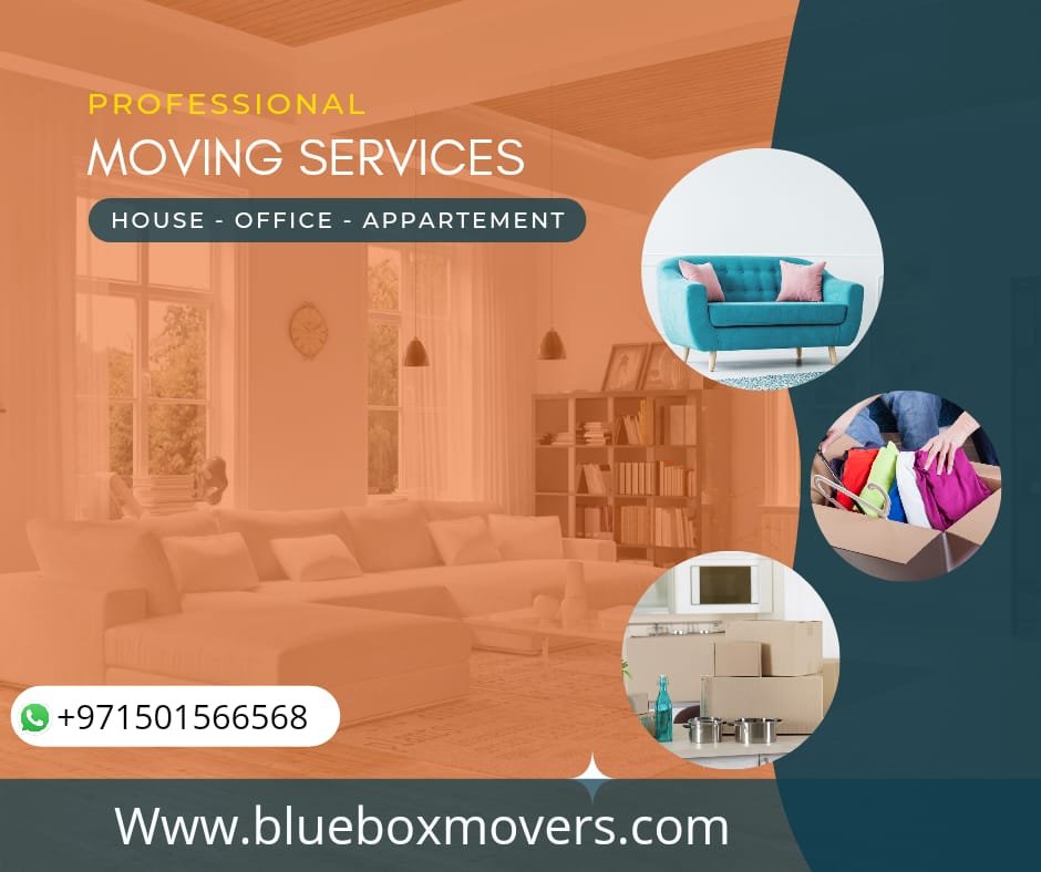 0501566568 BlueBox Movers in Downtwon Dubai,Apartment,Villa,Office Move with Close Truck