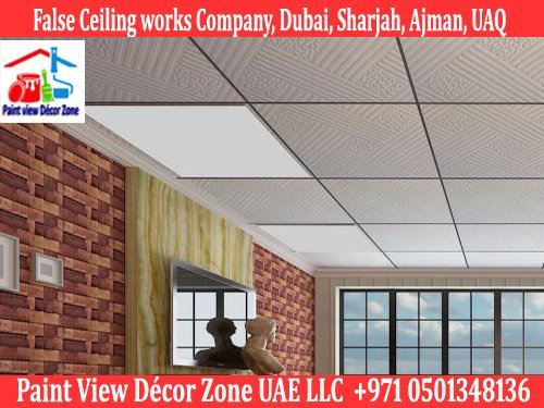 False Ceiling Works Company Sharjah  Ajman Dubai