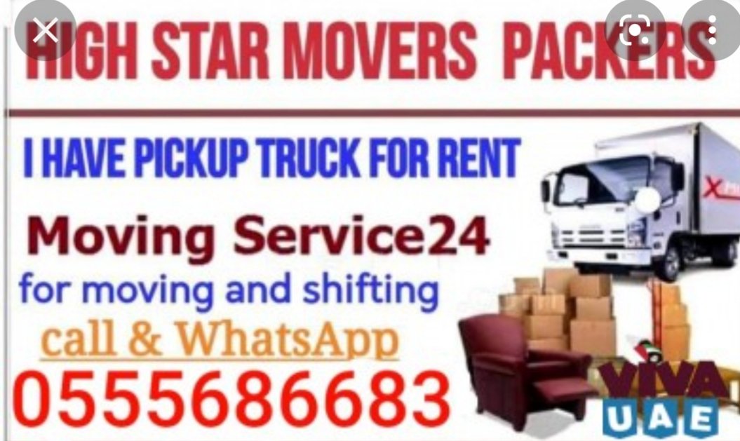 Movers And Packers In silicon oasis 0555686683