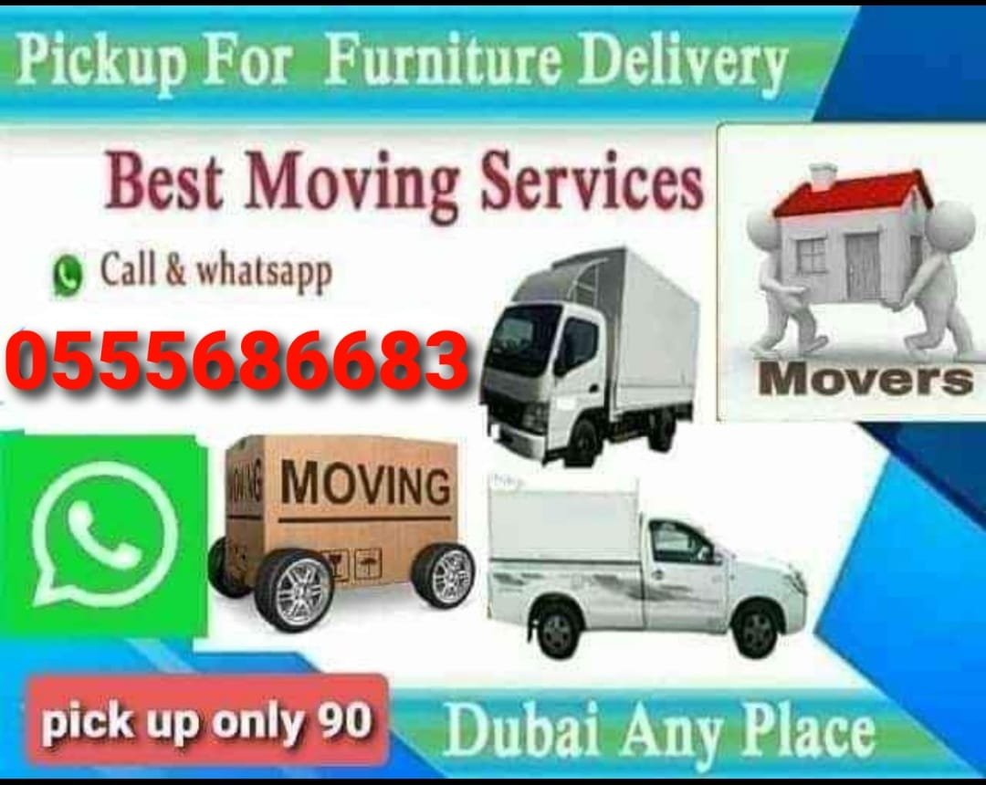 Pickup Truck For Rent In business bay 0555686683