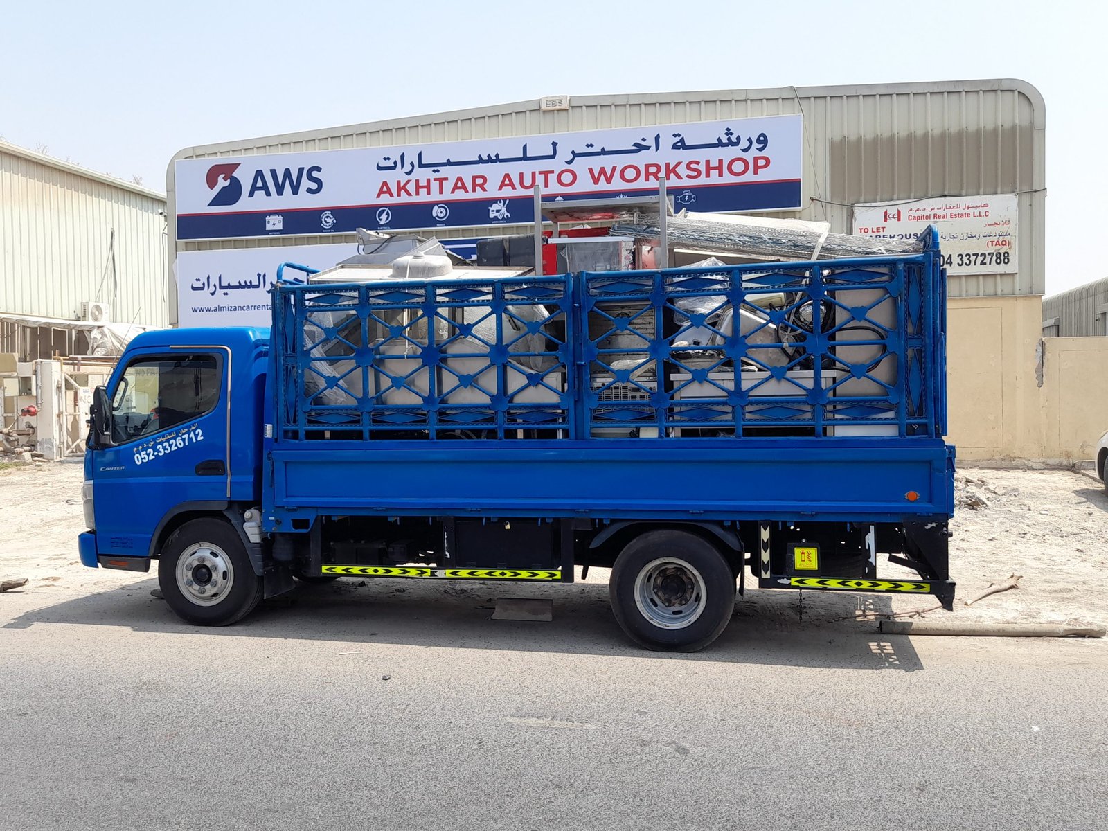 3 ton pickup for rent in Jebal Ali 0523326712