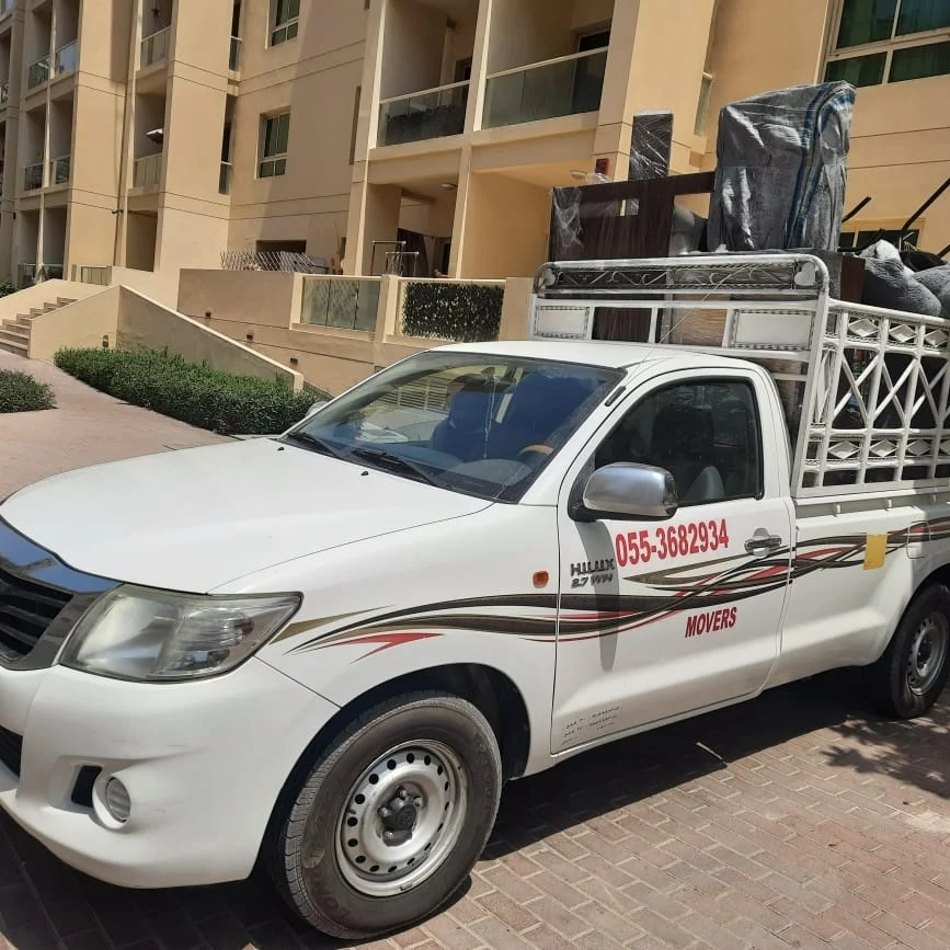 Pickup truck for moving shifting in jumeirah village circle 0529188082