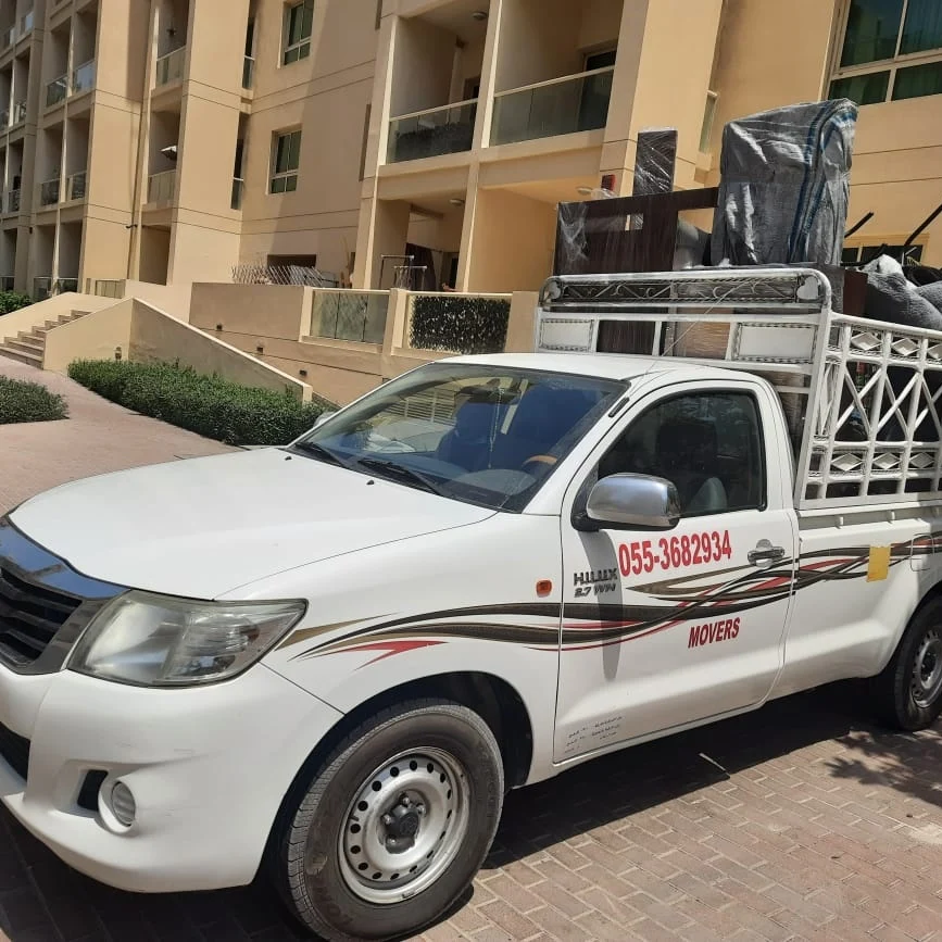 Pickup truck for moving shifting in jumeirah village circle 0529188082