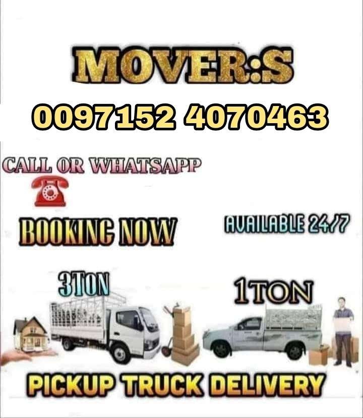 Movers removals in dubai UAE 052 4070463