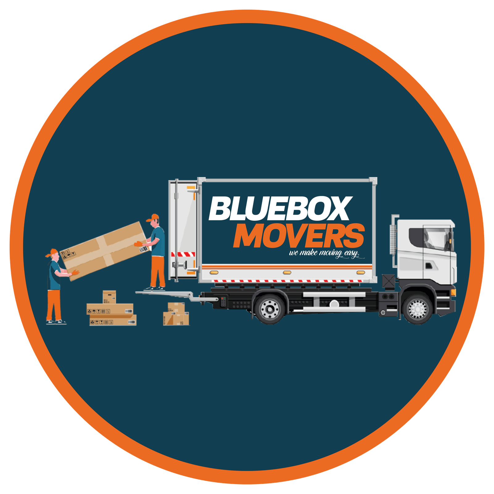 0501566568 BlueBox Movers in City Walk ,Apartment,Villa,Office Move with Close Truck