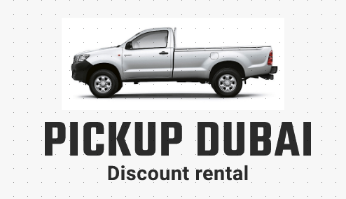 pick up for rent in dubai