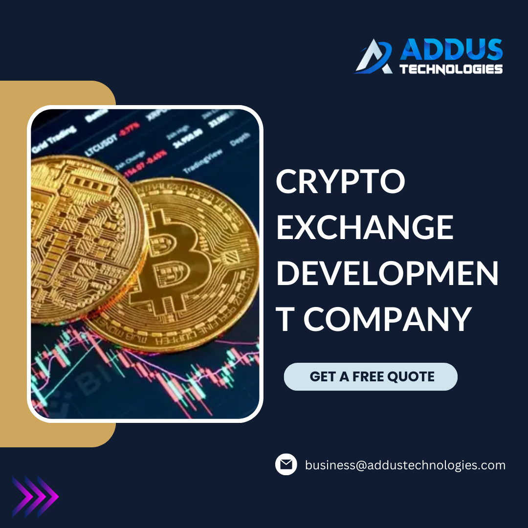 Crypto exchange development company – Addus Technologies