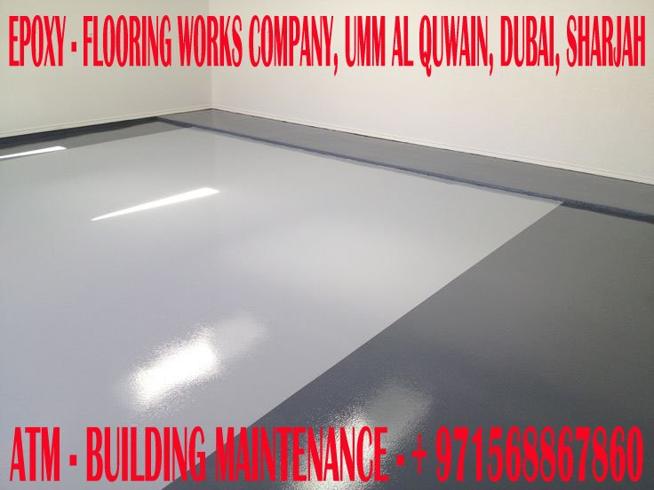 Warehouse Epoxy Flooring Works Company in Umm Al Quwain/ Dubai /Sharjah/UAE