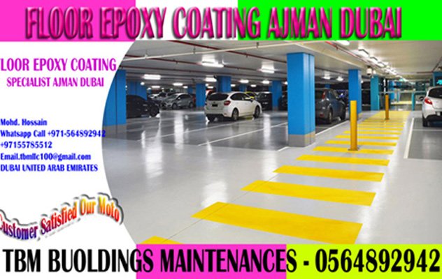 Road Marking Flooring in Ajman Dubai