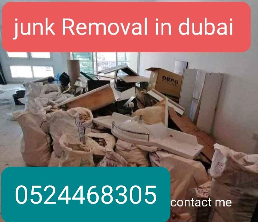 Dubai junk removal services 0524468305