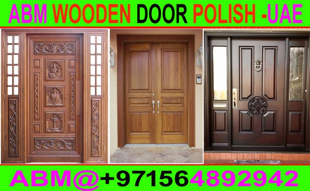 Door Polishing Painting work Contractor in Dubai Ajman Sharjah