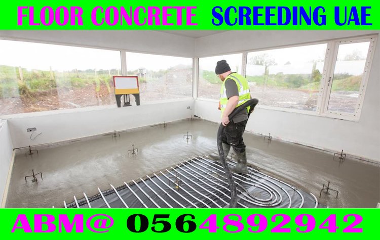 Self Leveling Screeding Company in Ajman Dubai Sharjah