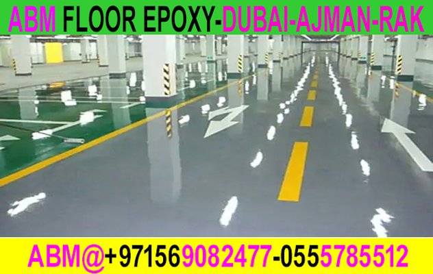 Road Marking Flooring in Ajman Dubai Rak 0564892942