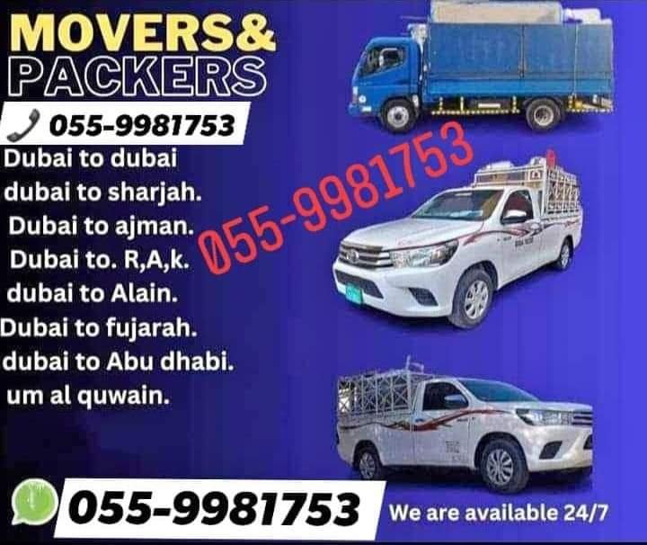 Proffisional Movers and Packers Service in Dubai +971523820987