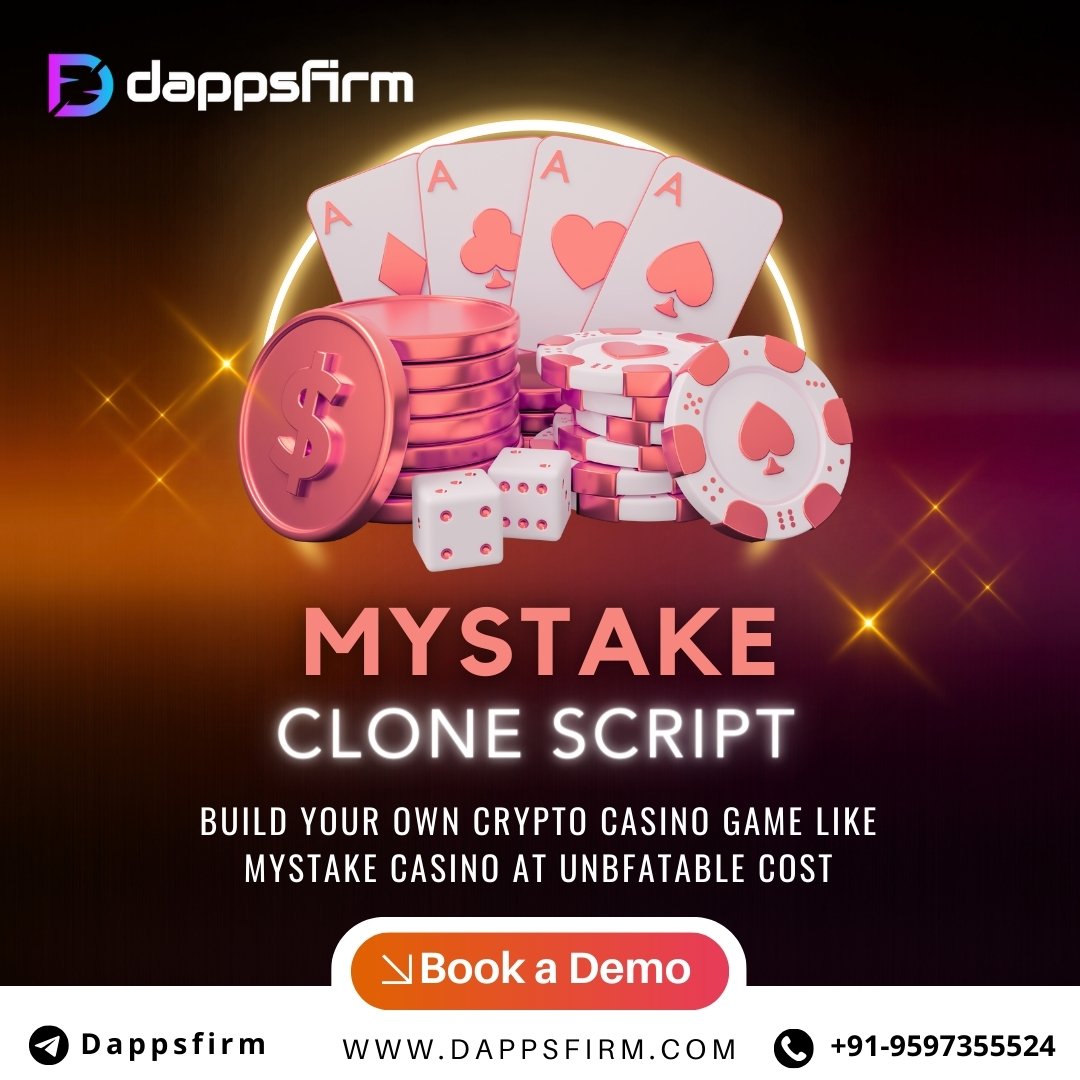 Step into the Future of Casino Gaming with Mystake Clone script