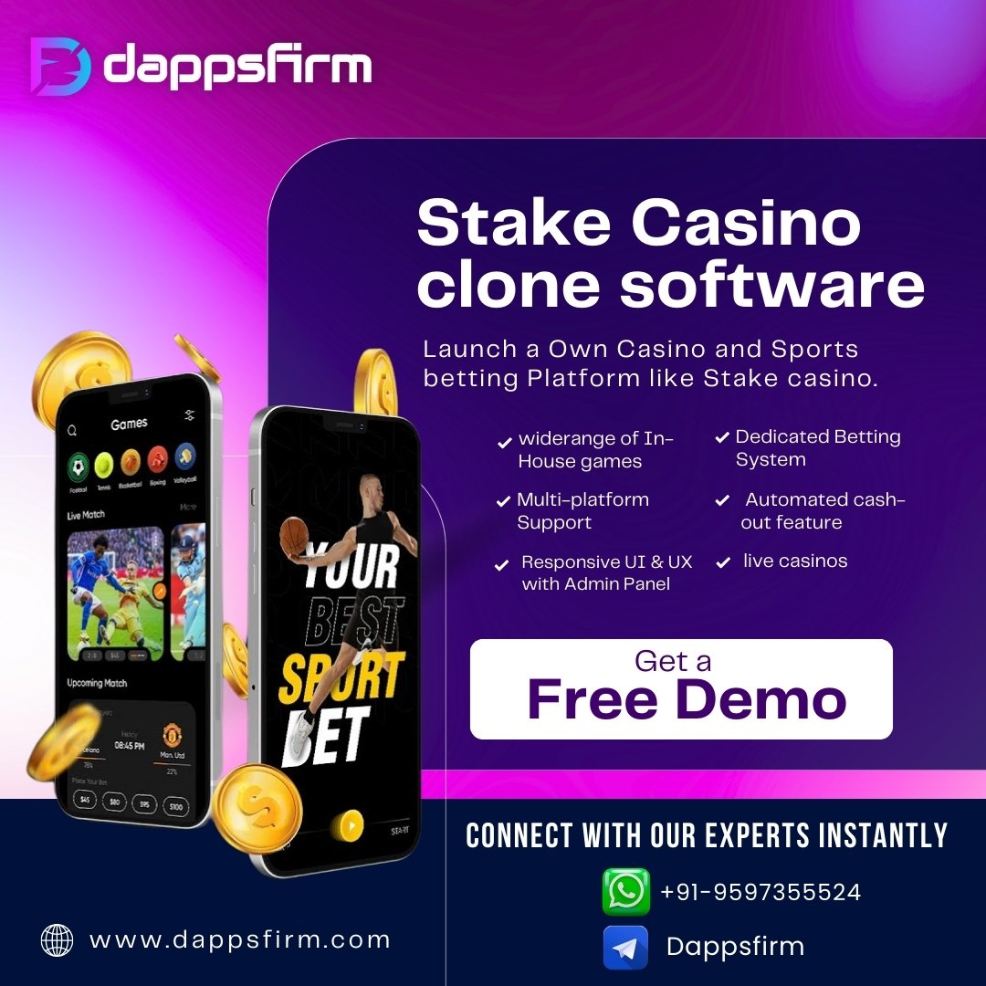 Stake Your Claim in Online Betting with Our Efficient stake Clone Script