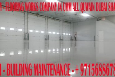 Warehouse Epoxy Flooring Works Company in Umm Al Quwain Dubai Sharjah