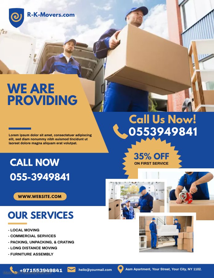 Movers and Packers Service in Al Barsha +971523820987