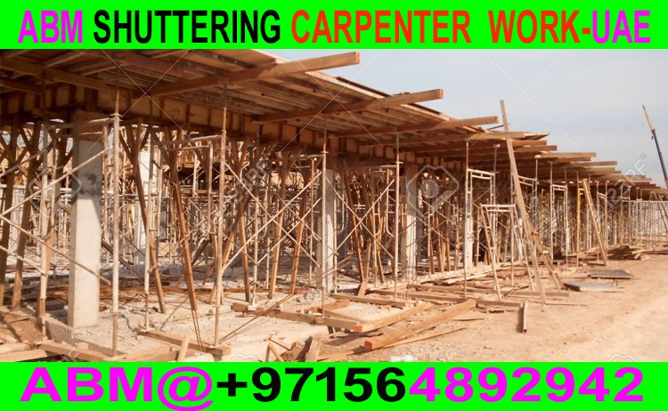 Shuttering and Formwork Contractors In Dubai Ajman Sharjah