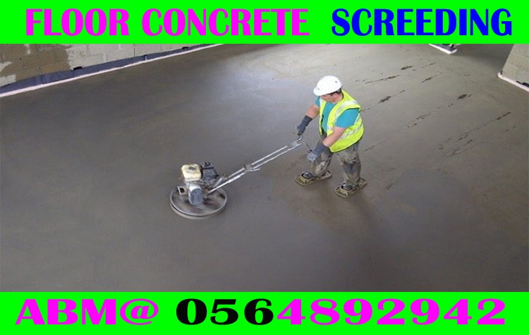 Special Floor Screeding Contractor in Ajman Sharjah Dubai