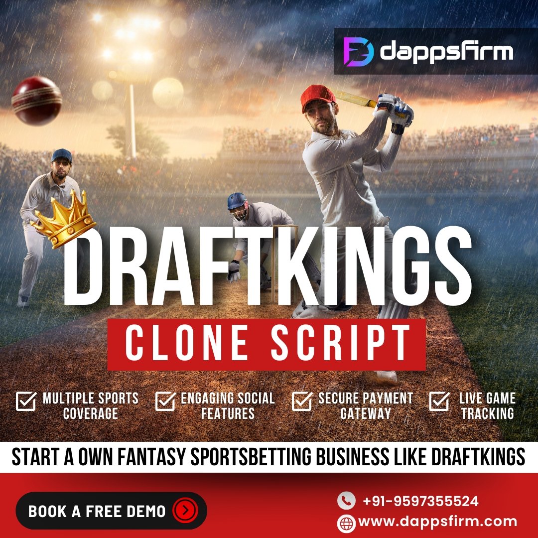 Start Your Fantasy Sports Empire with DraftKings Clone Script