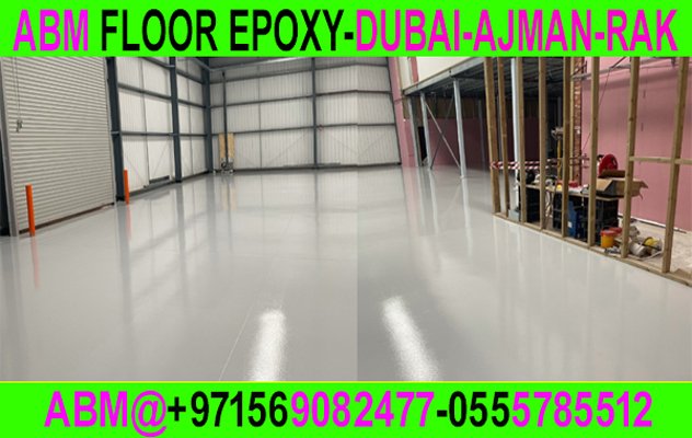 Warehouse Epoxy Flooring Work Company in Ajman Dubai