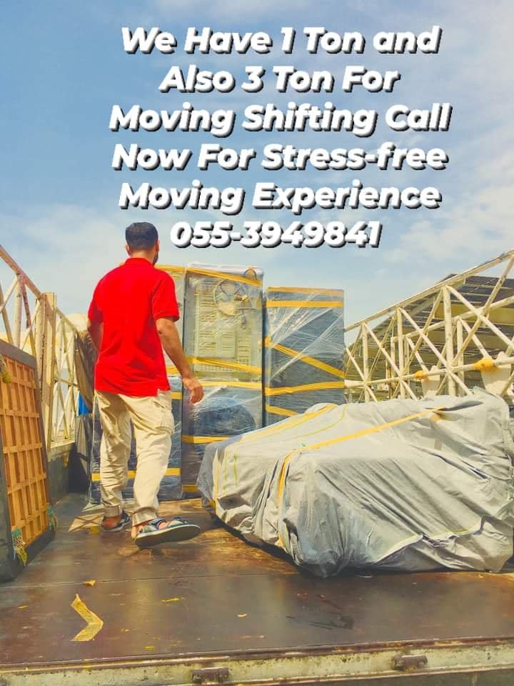 Movers Packers & Removals Services in Dubai 055-3949841