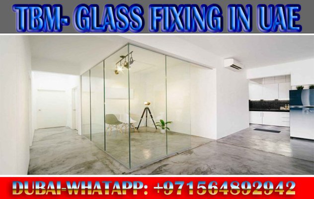 Glass Fixing contractor Ajman Dubai Sharjah rak