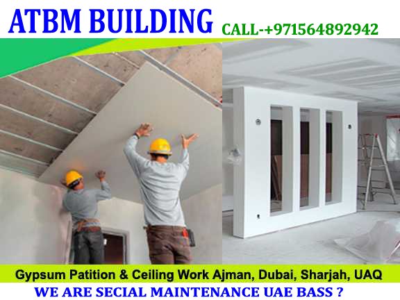 Gypsum Decoration & Painting Contractor Ajman Dubai Sharjah