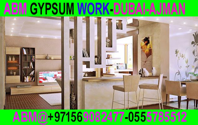Gypsum Decoration & Painting Contractor Ajman Dubai Sharjah
