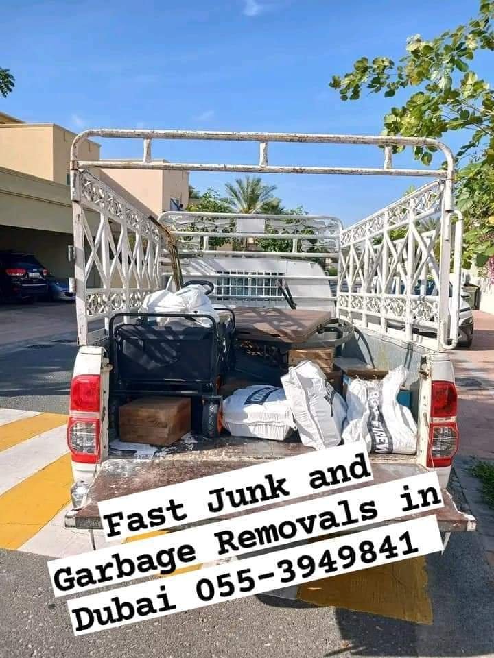 FasT Junk and Garbage Removals Service in Majan Dubai 055-3949841