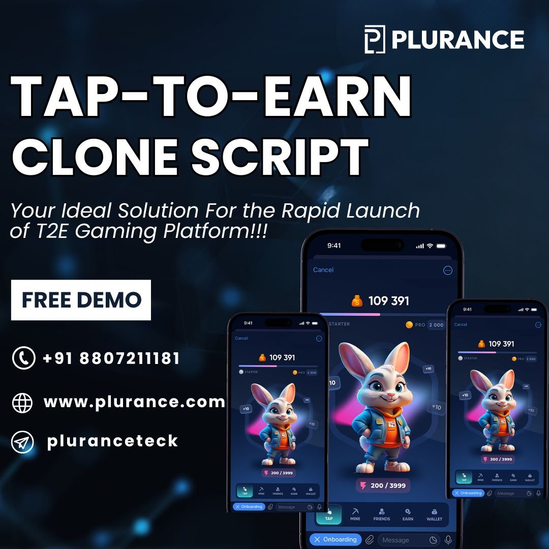 Tap-To-Earn Clone Script – Your Ideal Solution To Launch T2E Game Quickly