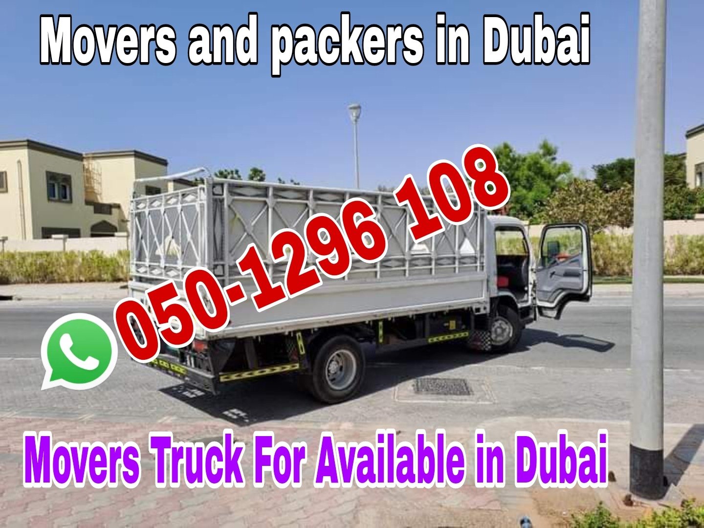 Movers and Packers in Jumeirah Golf ESTATES 0501296108