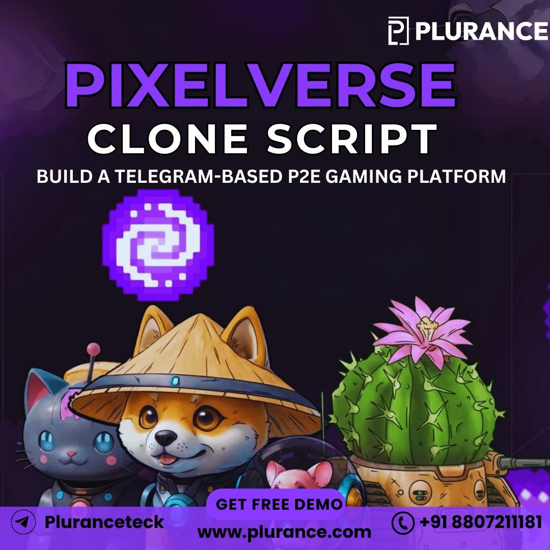 Pixelverse Clone Script- Opt Solution To Launch a Telegram-based T2E Game like Pixelverse