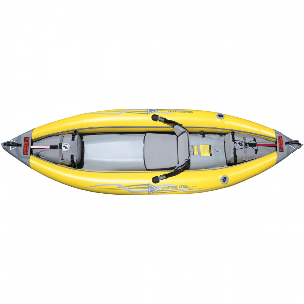 Advanced Elements Strait Edge 1 Person Kayak, Yellow