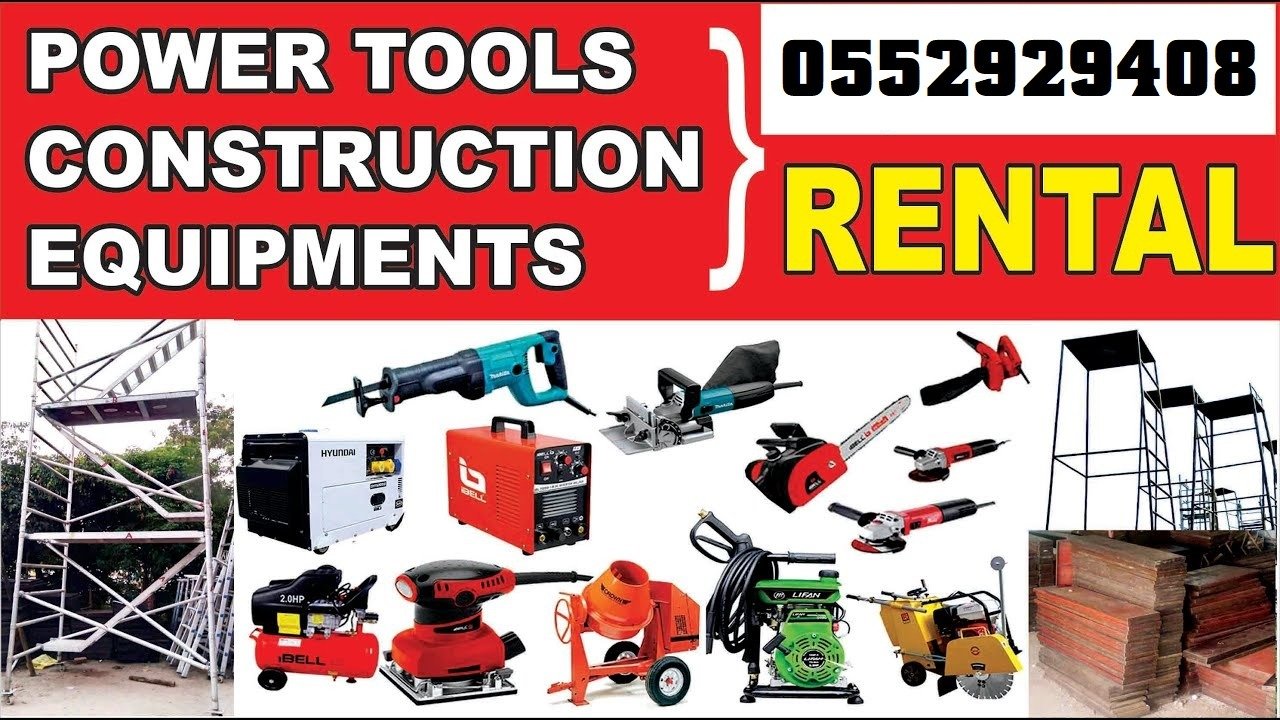 Tools Equipment Rental The green view Dubai 0552929408