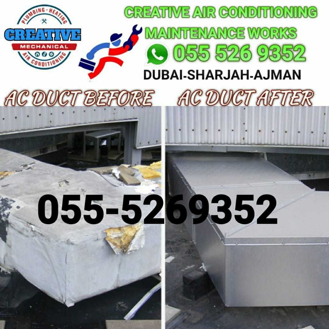 ac installation and maintenance in zorah helio yasmeen 055-5269352 split duct split